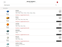 Tablet Screenshot of medicinonline.net